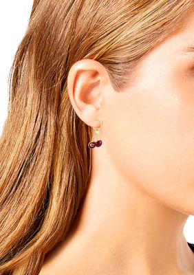 COACH Cherry Huggie Earrings | belk