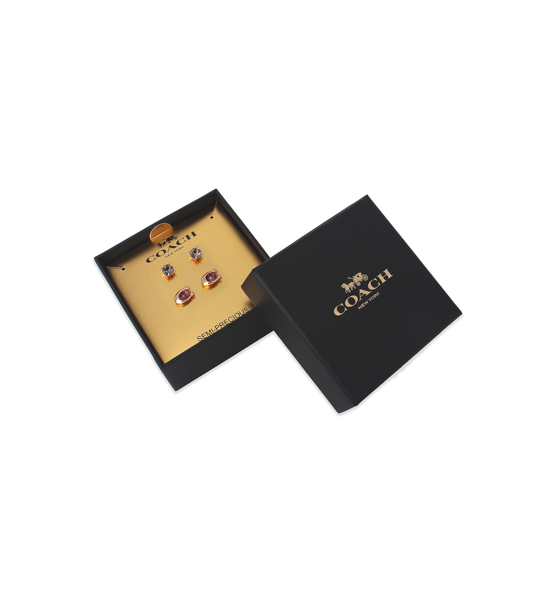 Signature C Stud Earrings Set