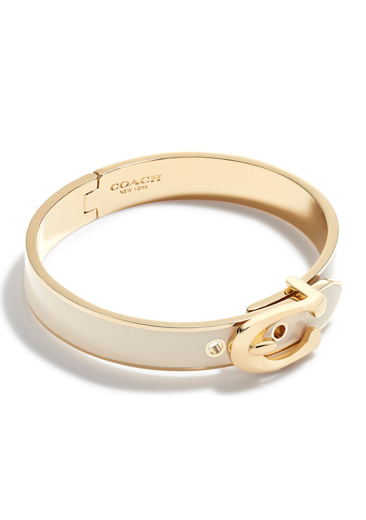 Signature C Buckle Bangle Bracelet