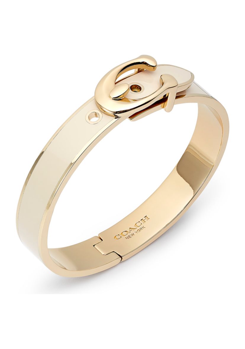 Signature C Buckle Bangle Bracelet