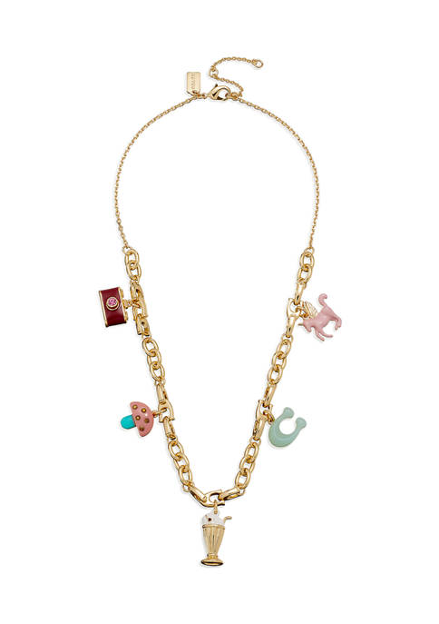 COACH Mixed Charm Necklace