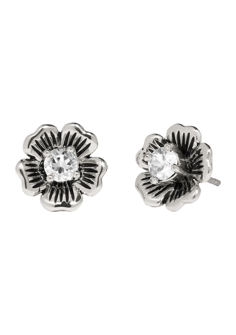 Mini Tea Rose Stud Earrings