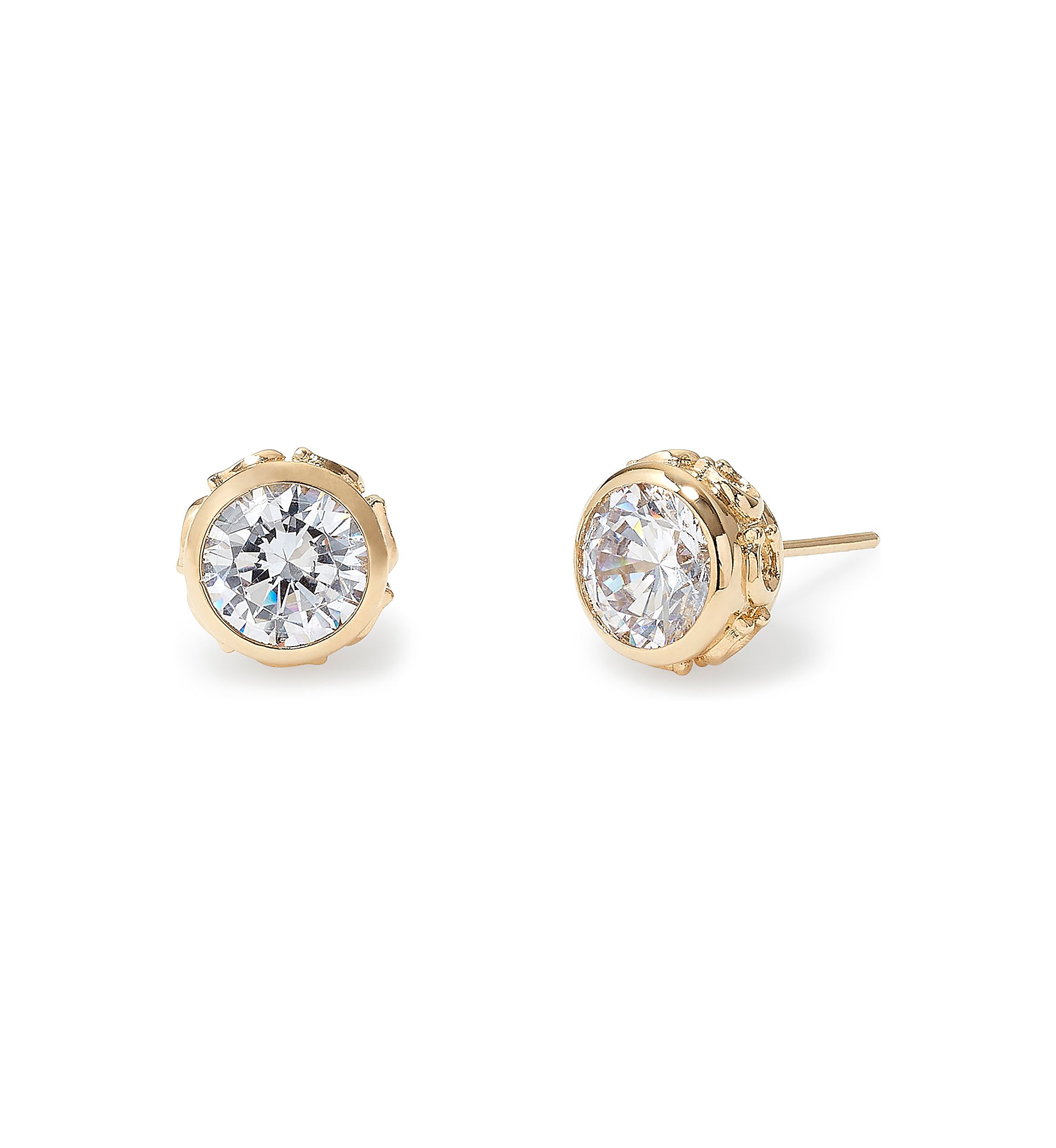 Stone Stud Earrings