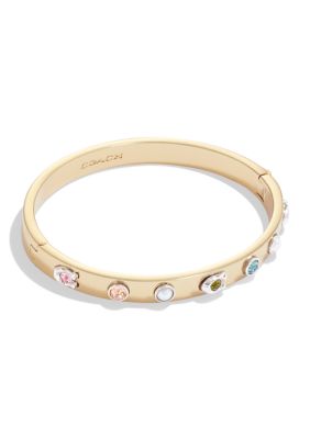 Coach Signature Pearl Bangle Bracelet