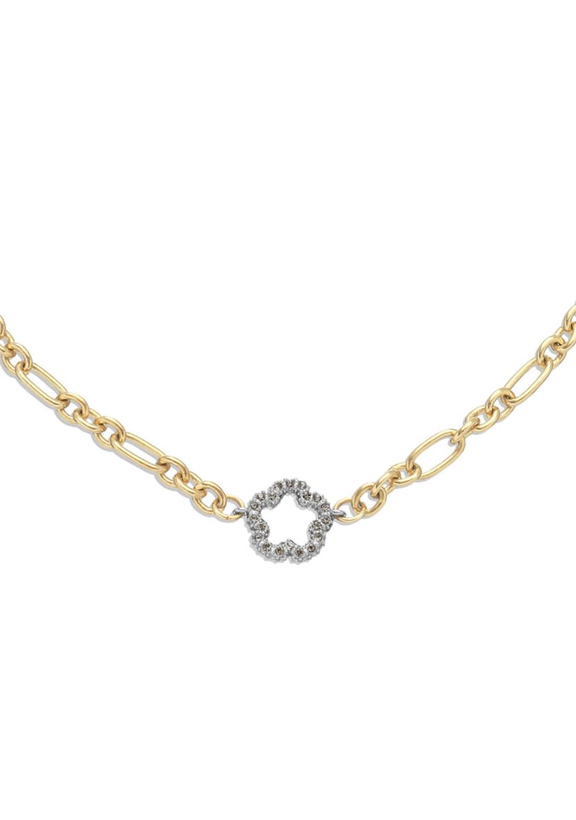 Signature Pavé Tea Rose Choker