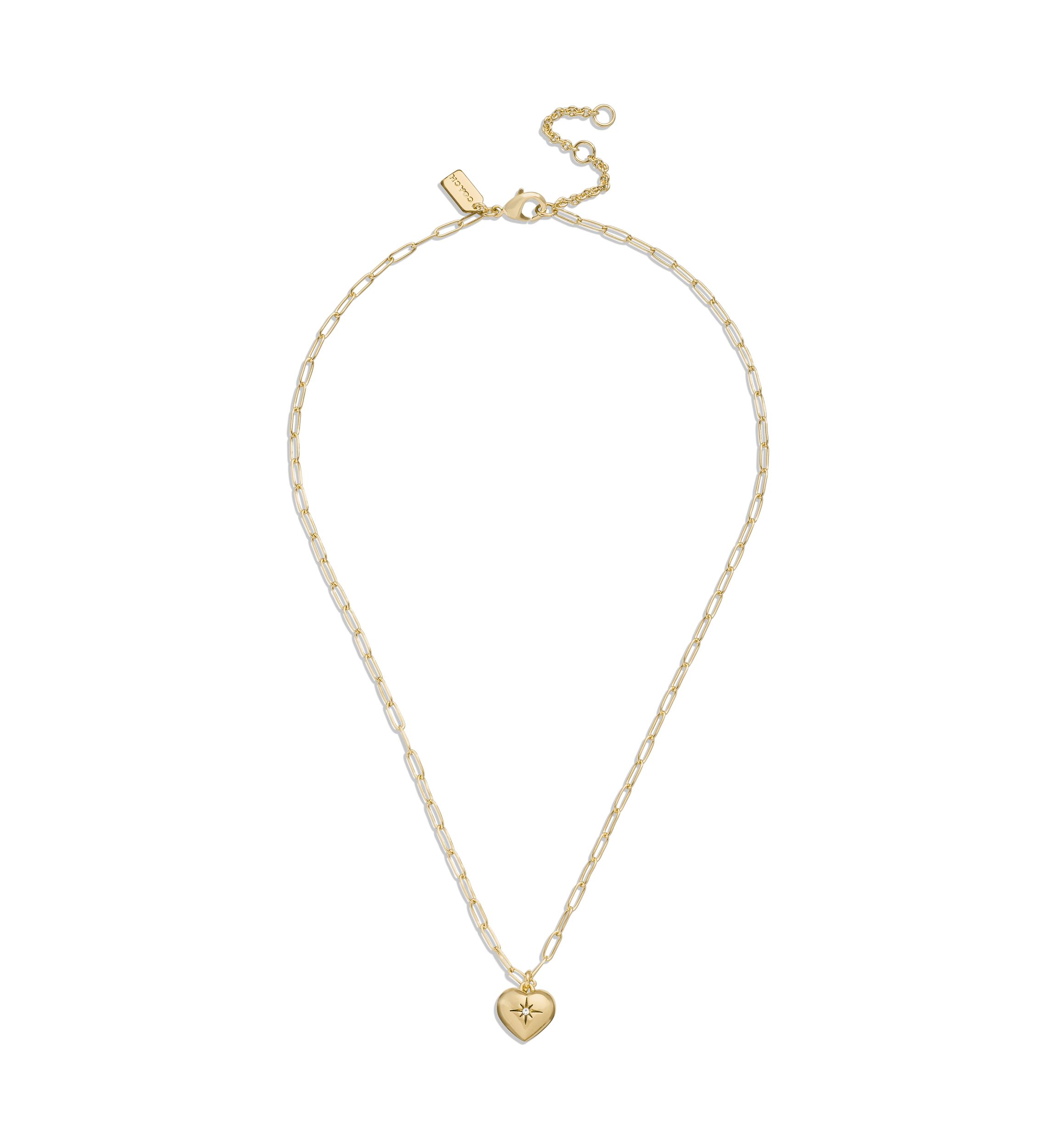 Iconic Charm Heart Short Pendant Necklace