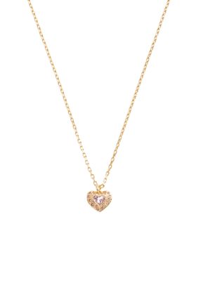 COACH Heart Pendant Necklace | belk