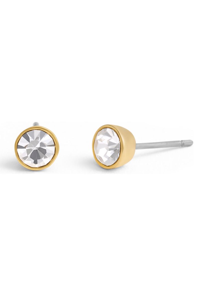 Convertible Halo Stone Stud Earrings