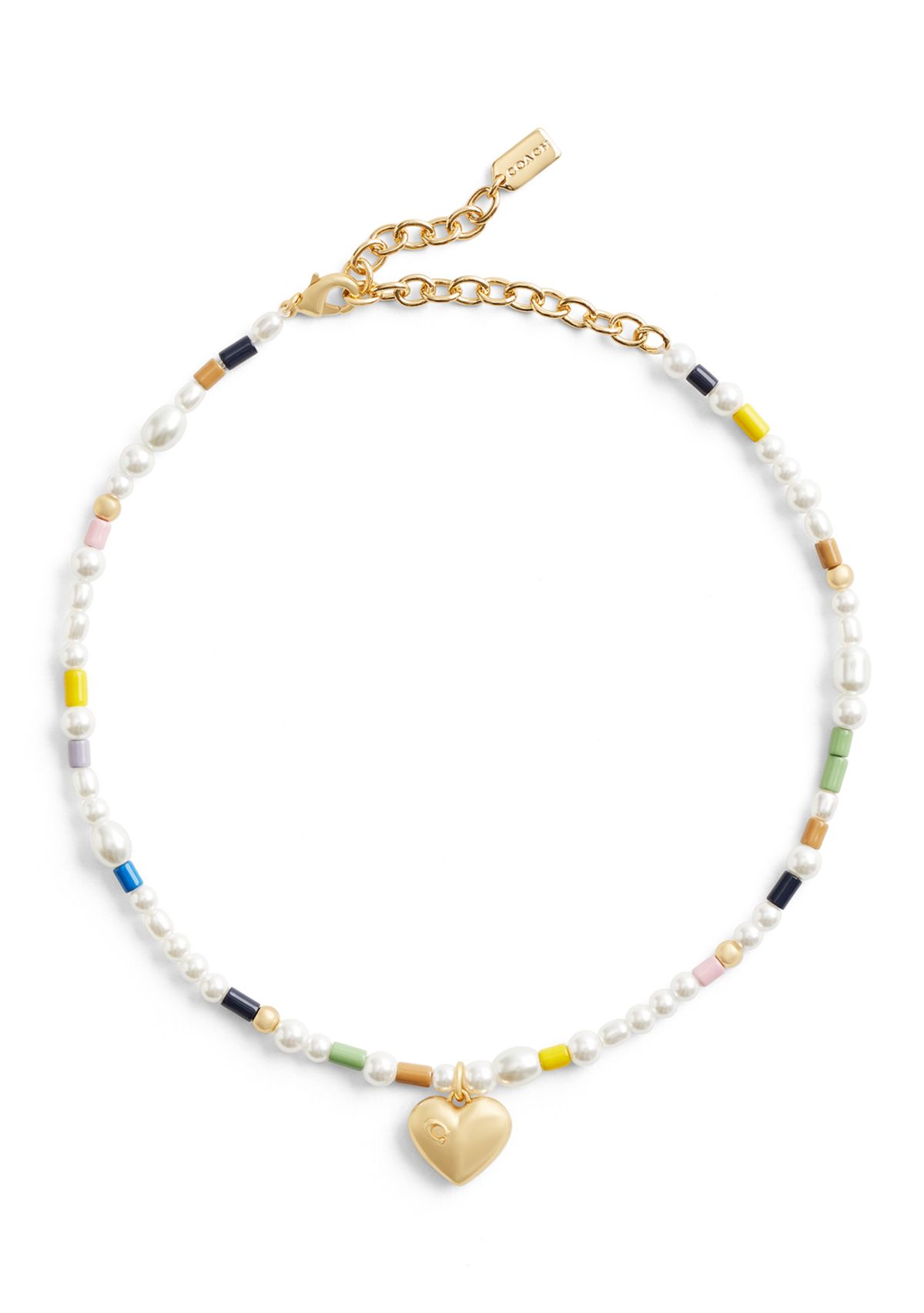 Signature Heart Pearl Choker Necklace