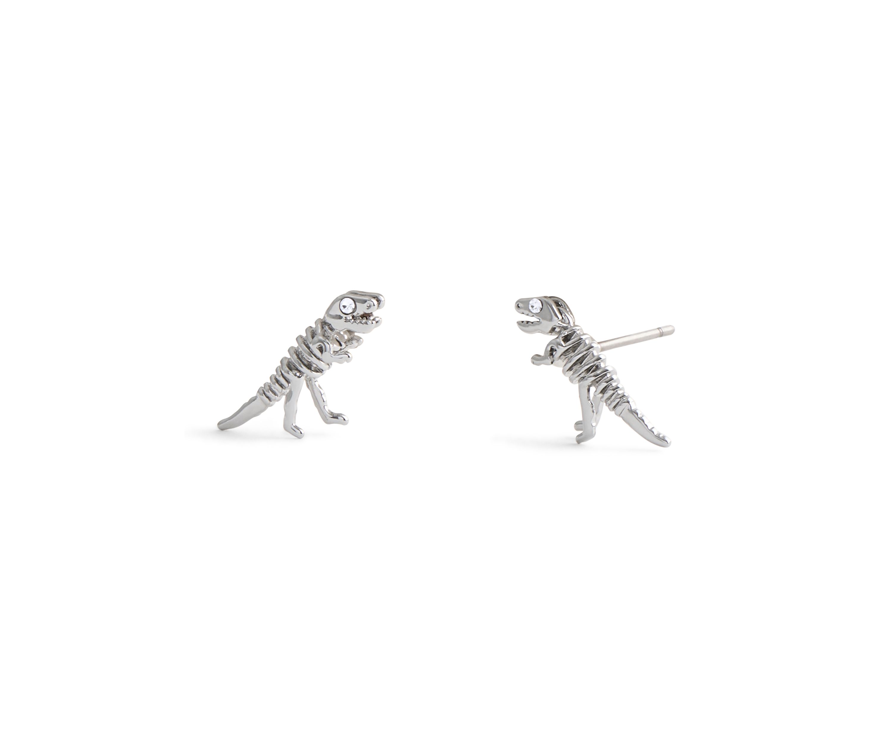 Signature Skeletal Rexy Stud Earrings