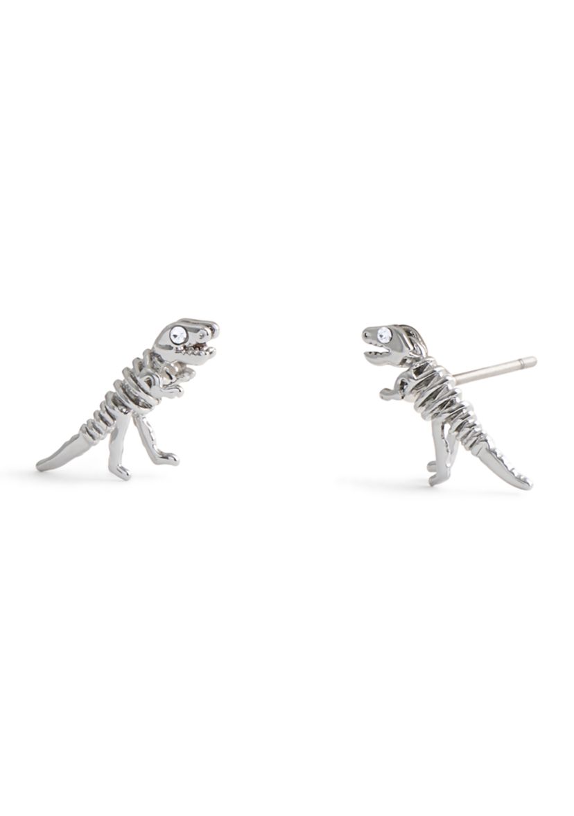 Signature Skeletal Rexy Stud Earrings