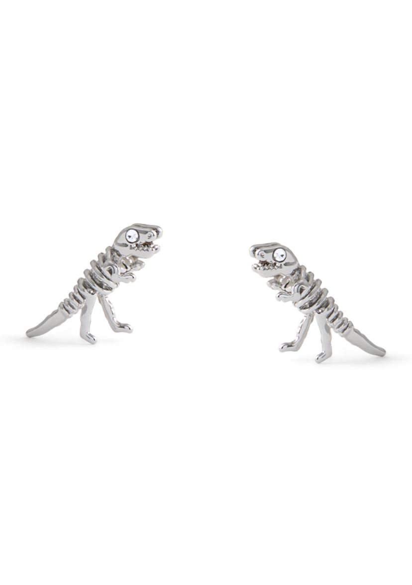 Signature Skeletal Rexy Stud Earrings