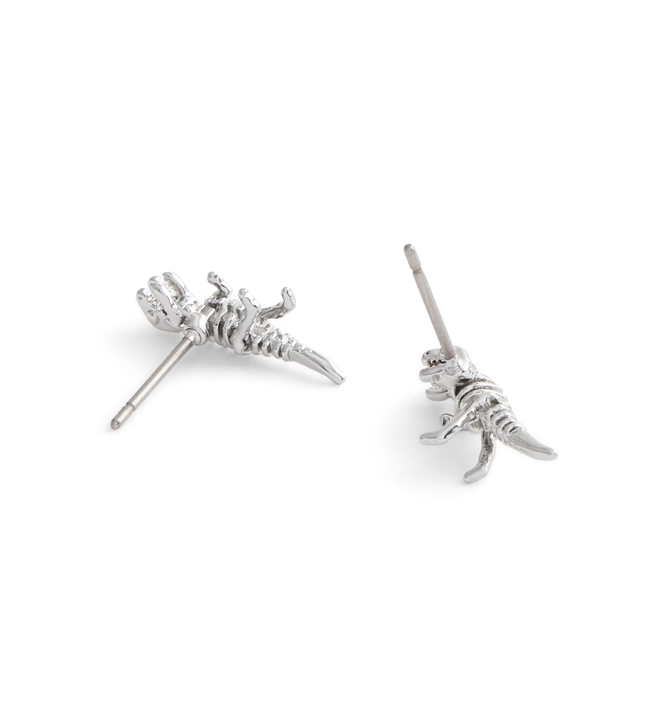 Signature Skeletal Rexy Stud Earrings