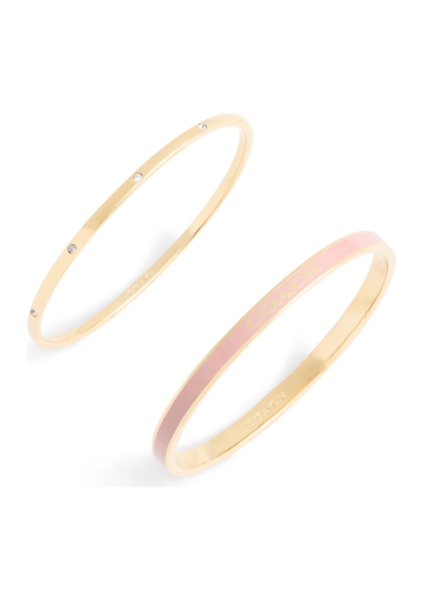 Signature Bangle Bracelet Set