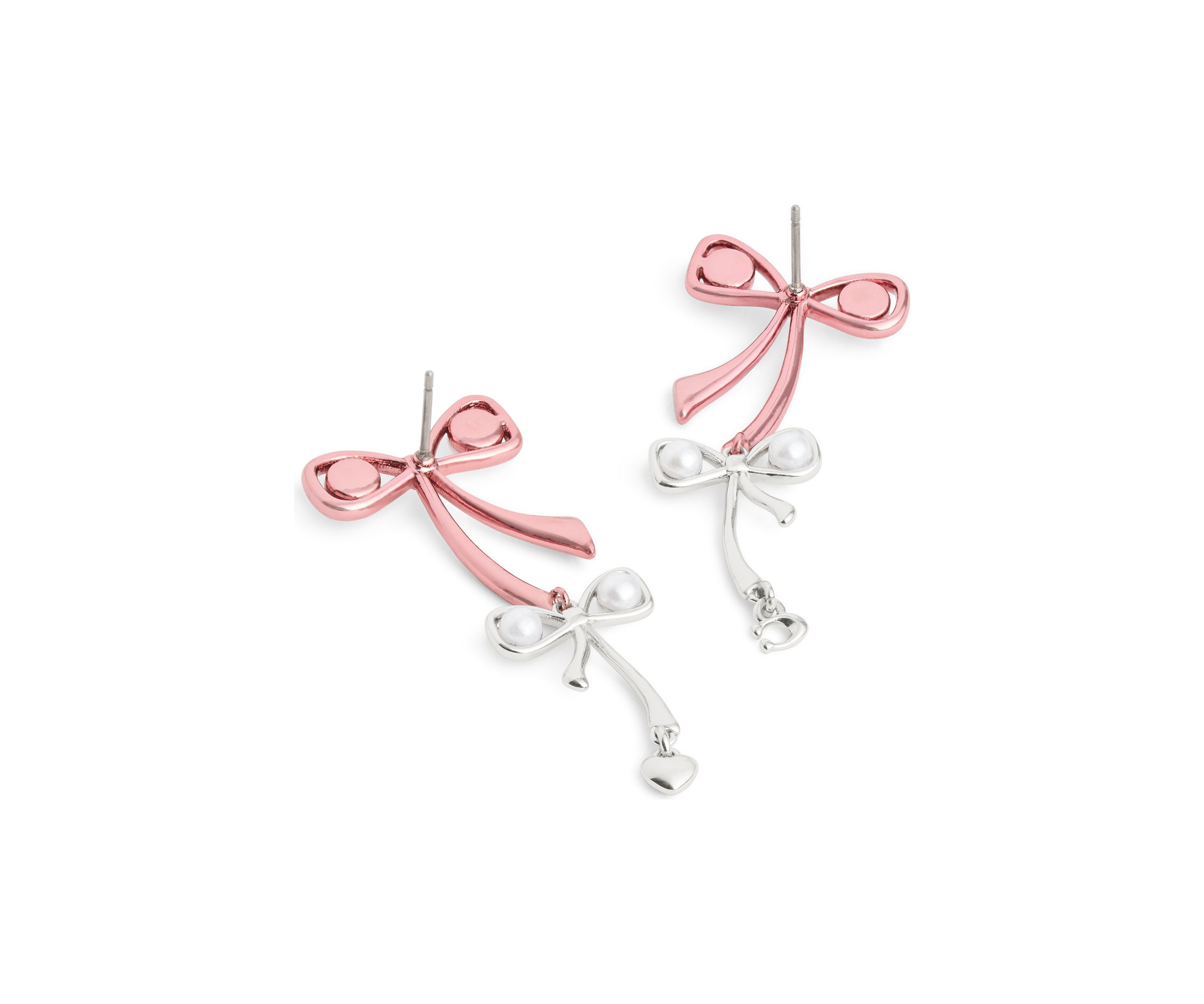 Signature Bowtique Pearl Double Drop Earrings