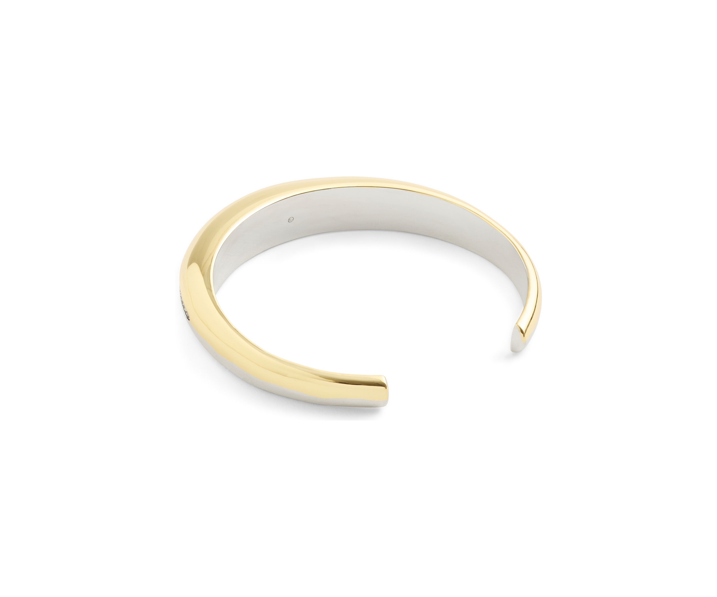 Signature Pavé Tubular Cuff Bracelet