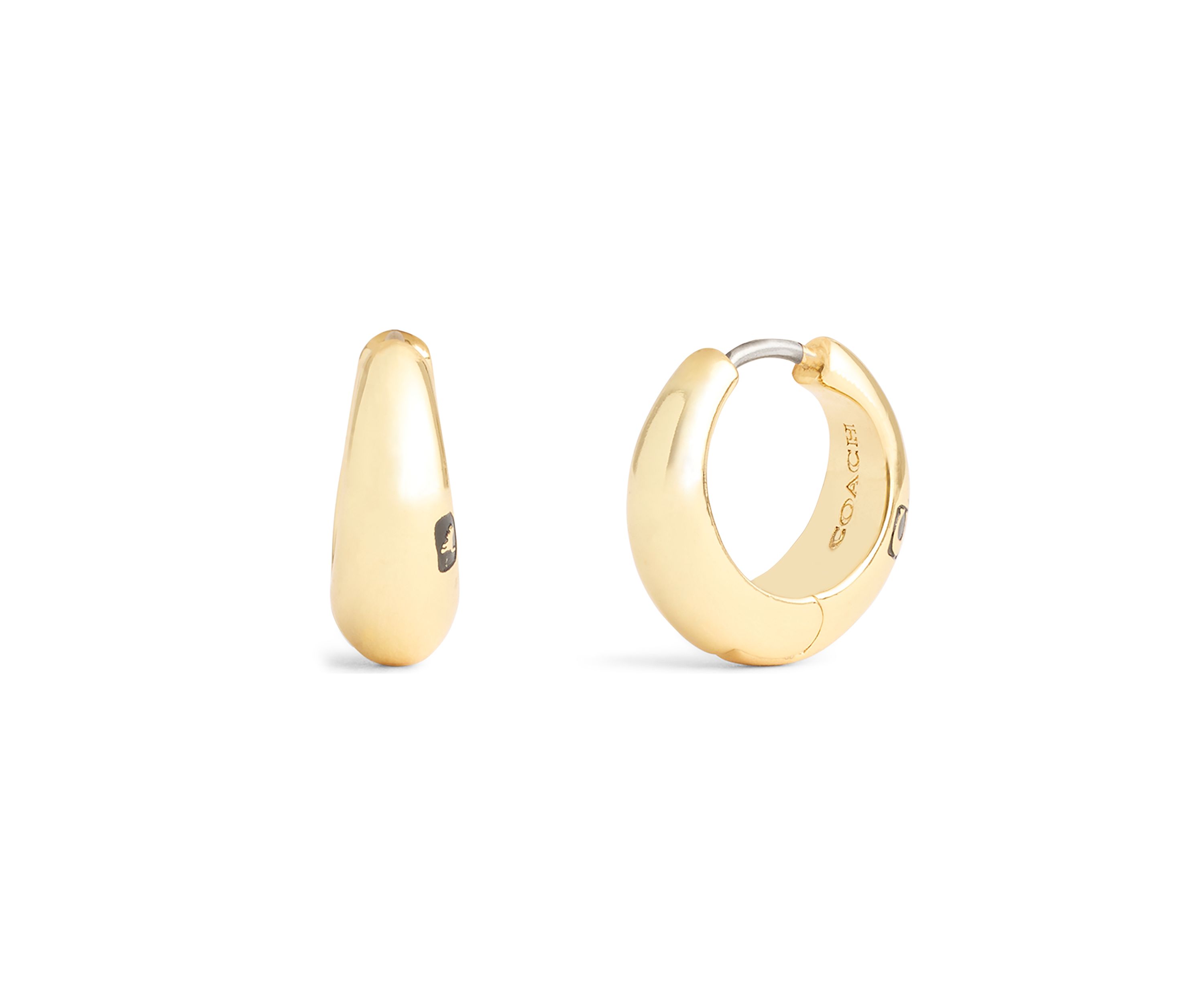 Signature Hallmark Tubular Huggie Earrings