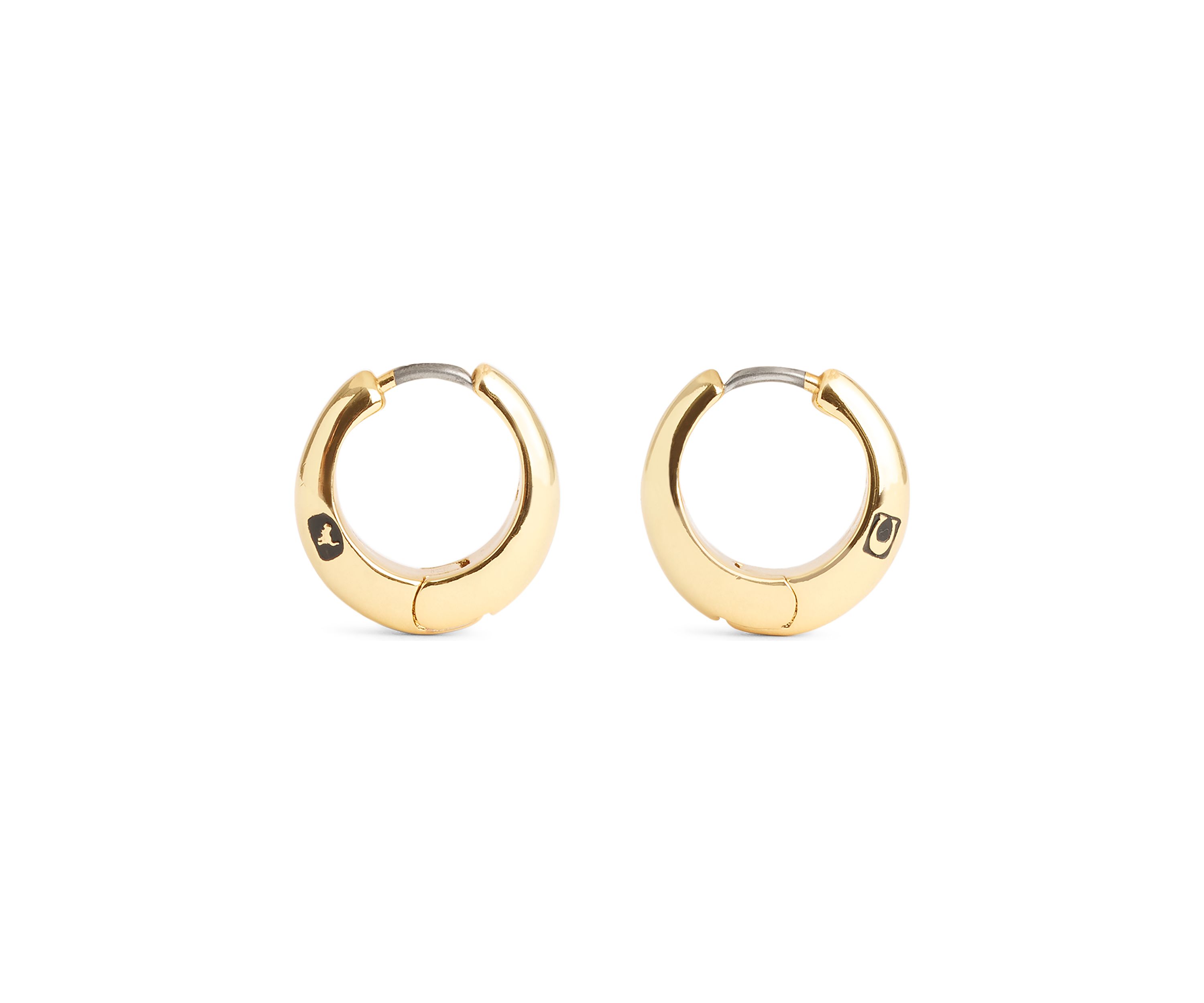 Signature Hallmark Tubular Huggie Earrings