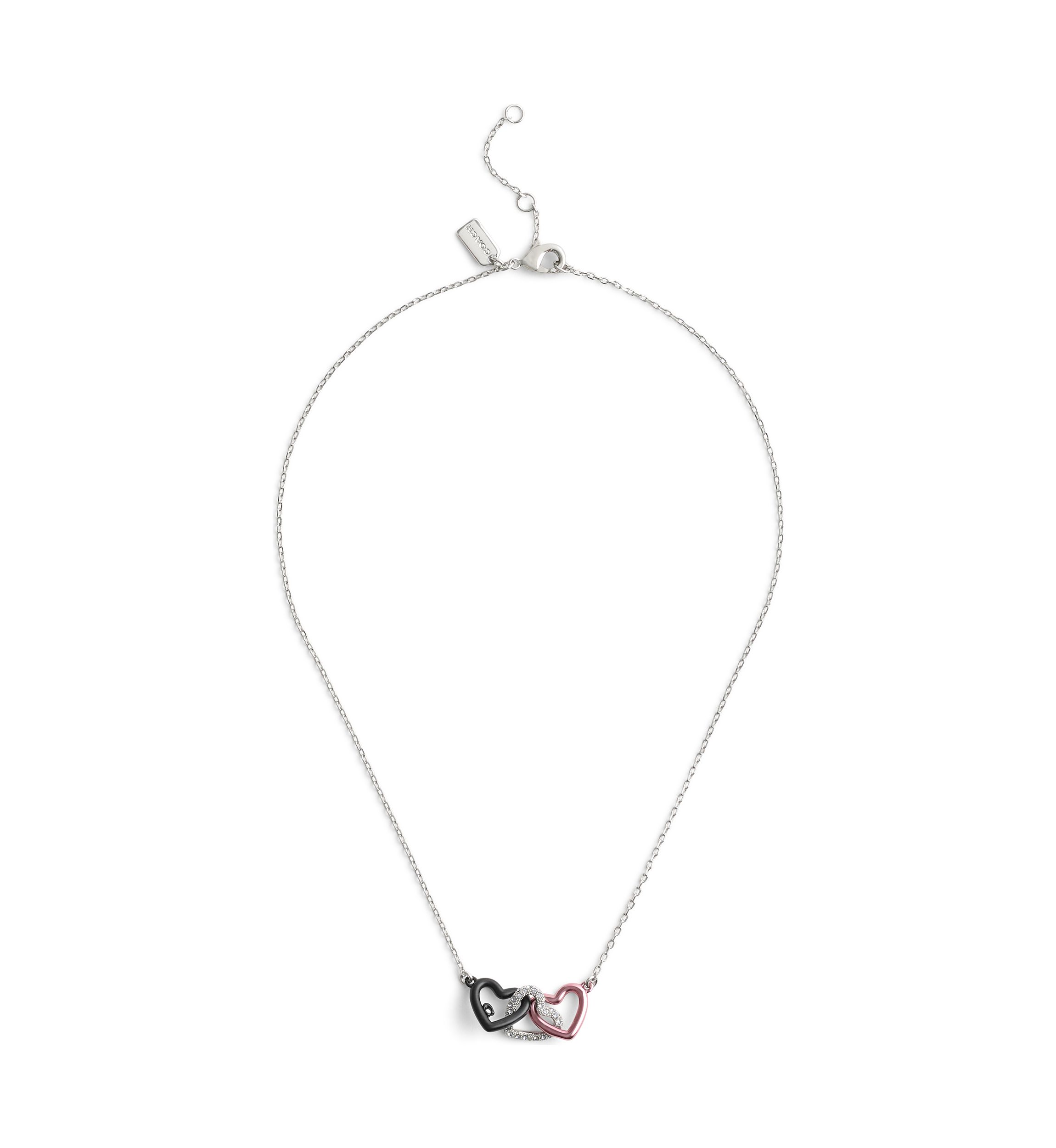 Signature Heart Link Pendant Necklace