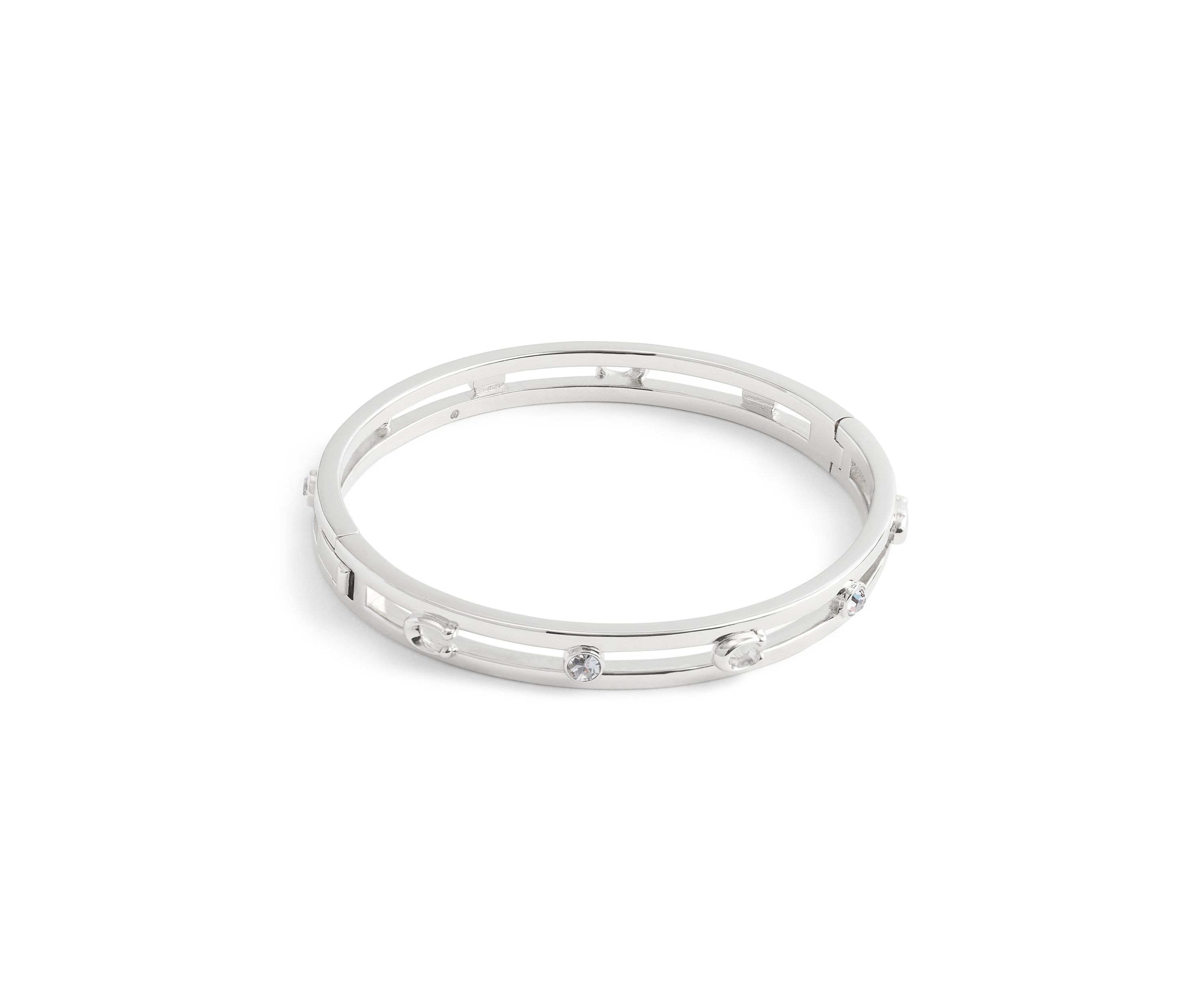 Signature C Open Bangle Bracelet
