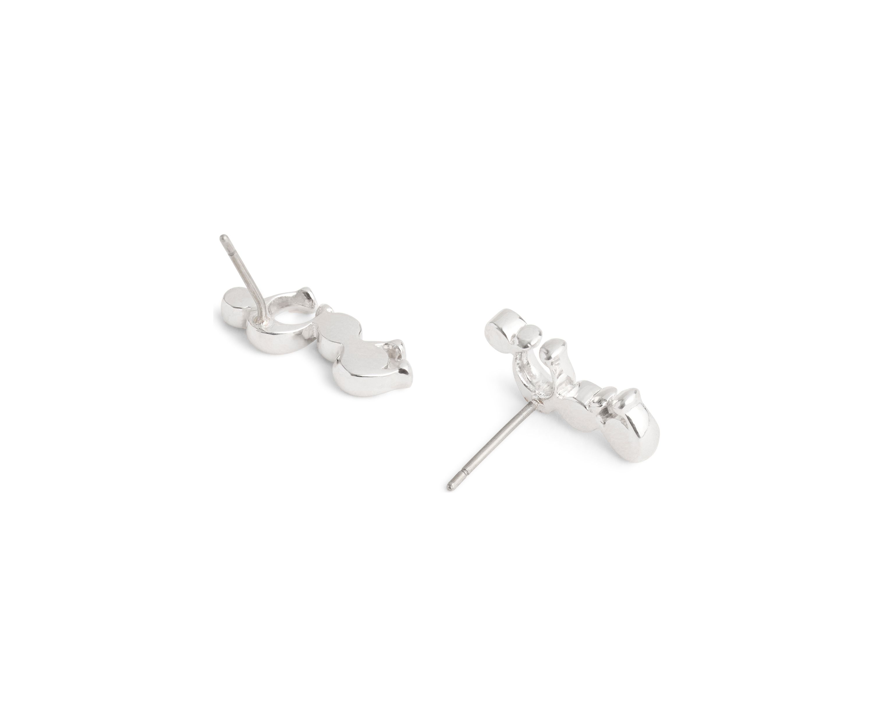 Signature C Stone Crawler Earrings
