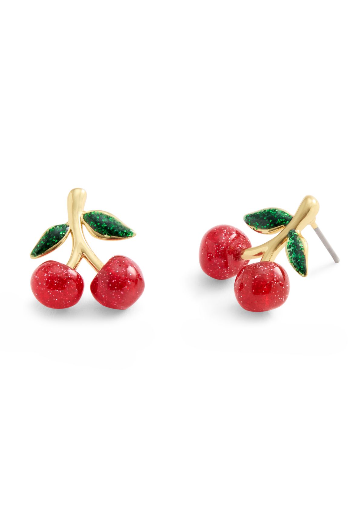 Cherry Cluster Stud Earrings