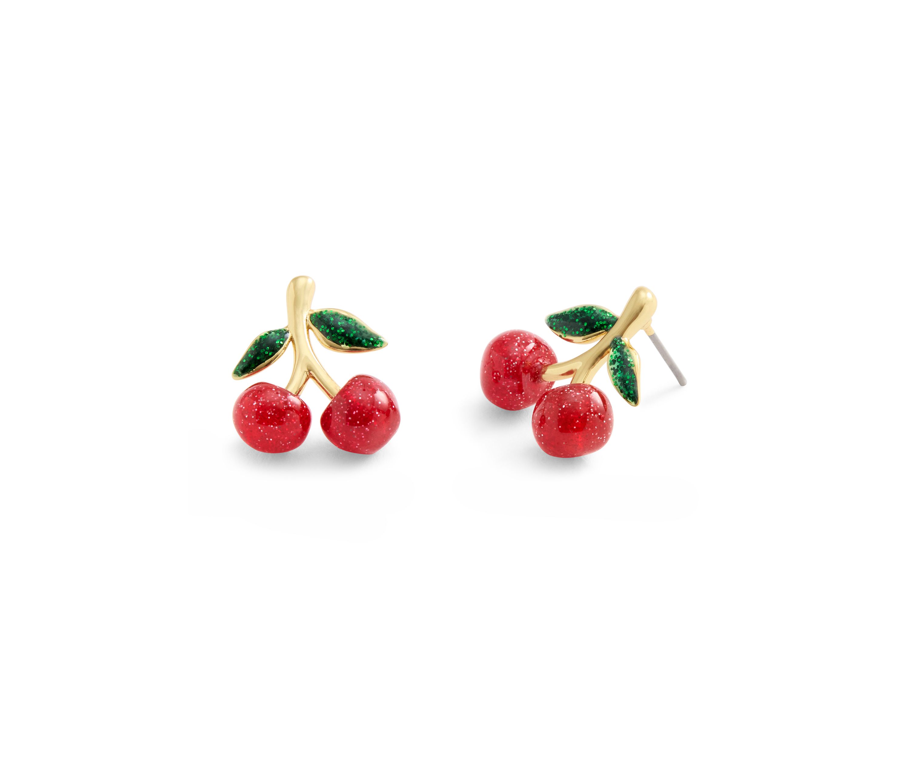Cherry Cluster Stud Earrings