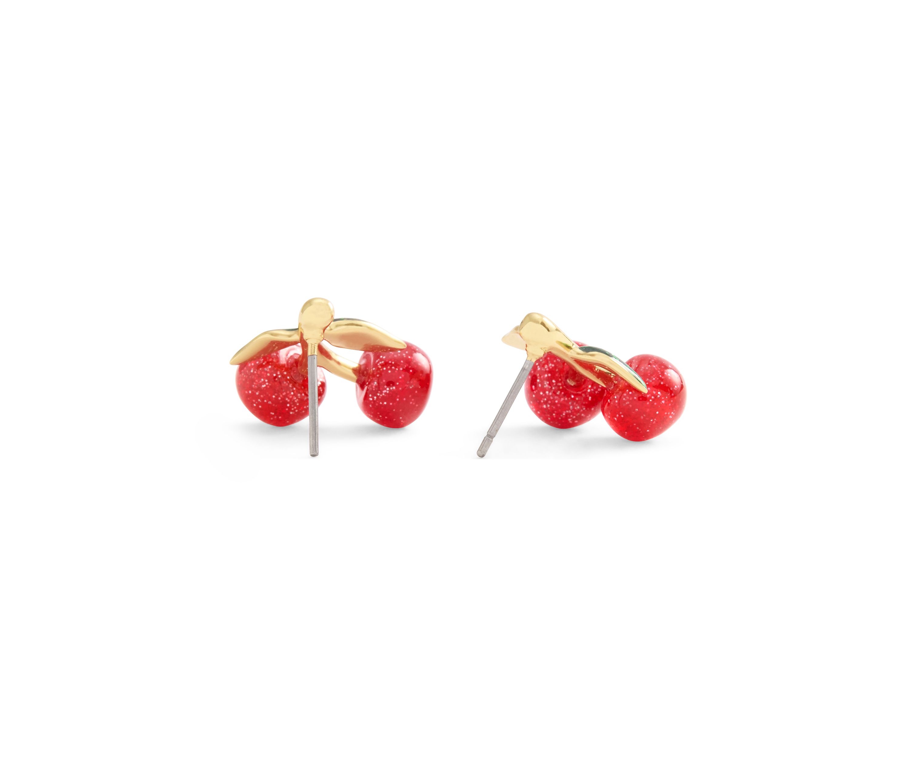 Cherry Cluster Stud Earrings