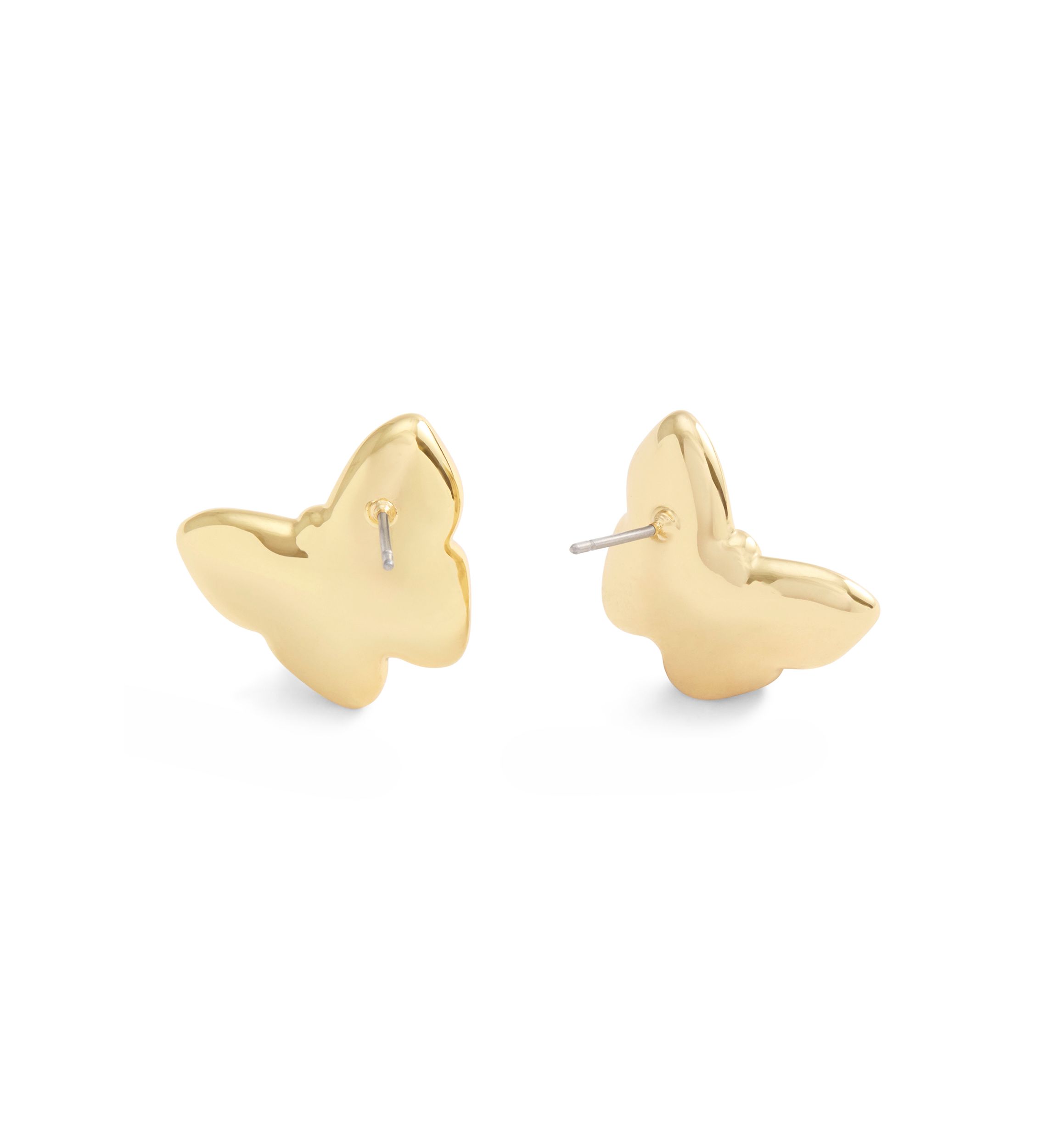 Signature Mother of Pearl Butterfly Stud Earrings