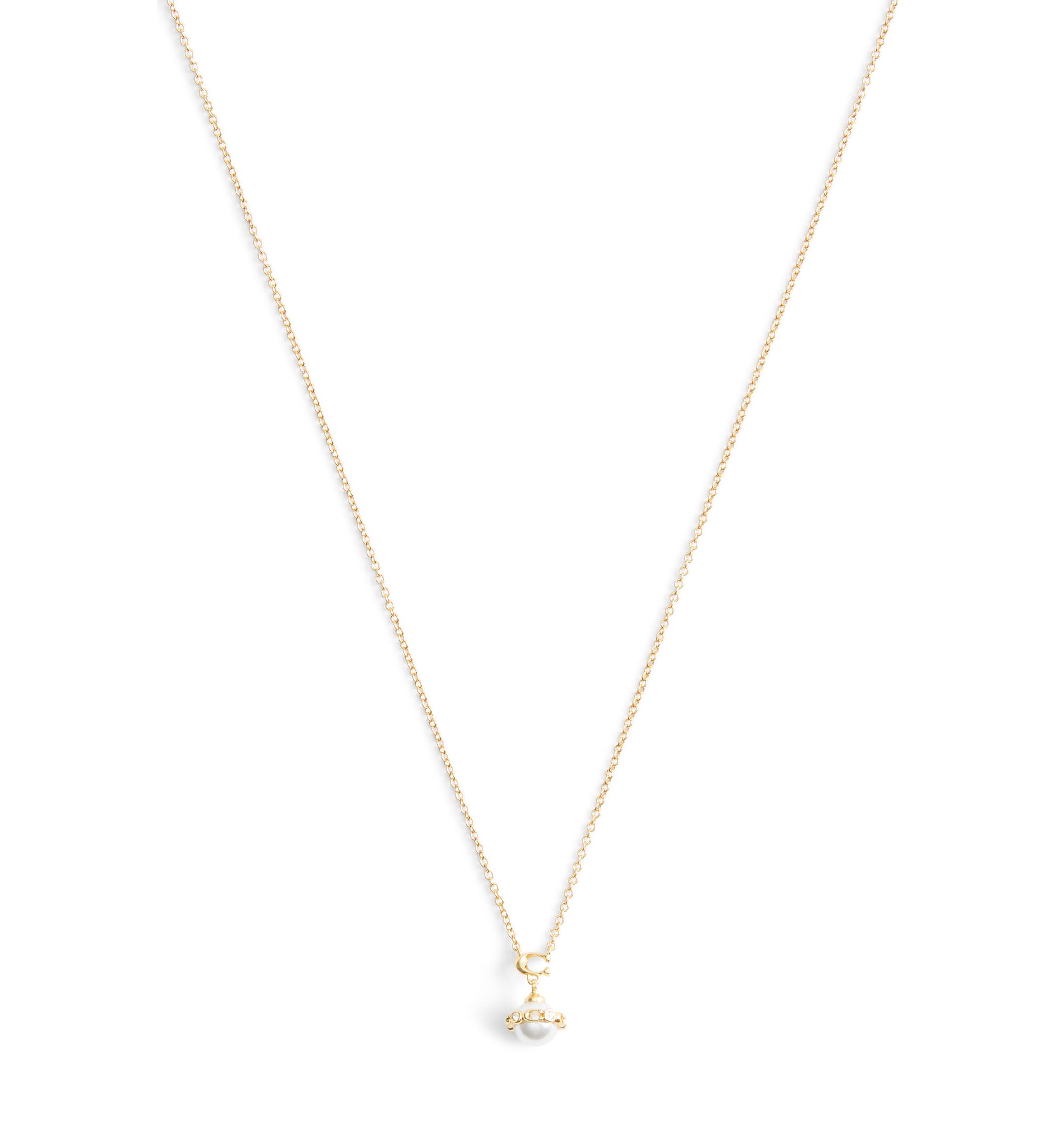 Signature Pearl Orb Pendant Necklace