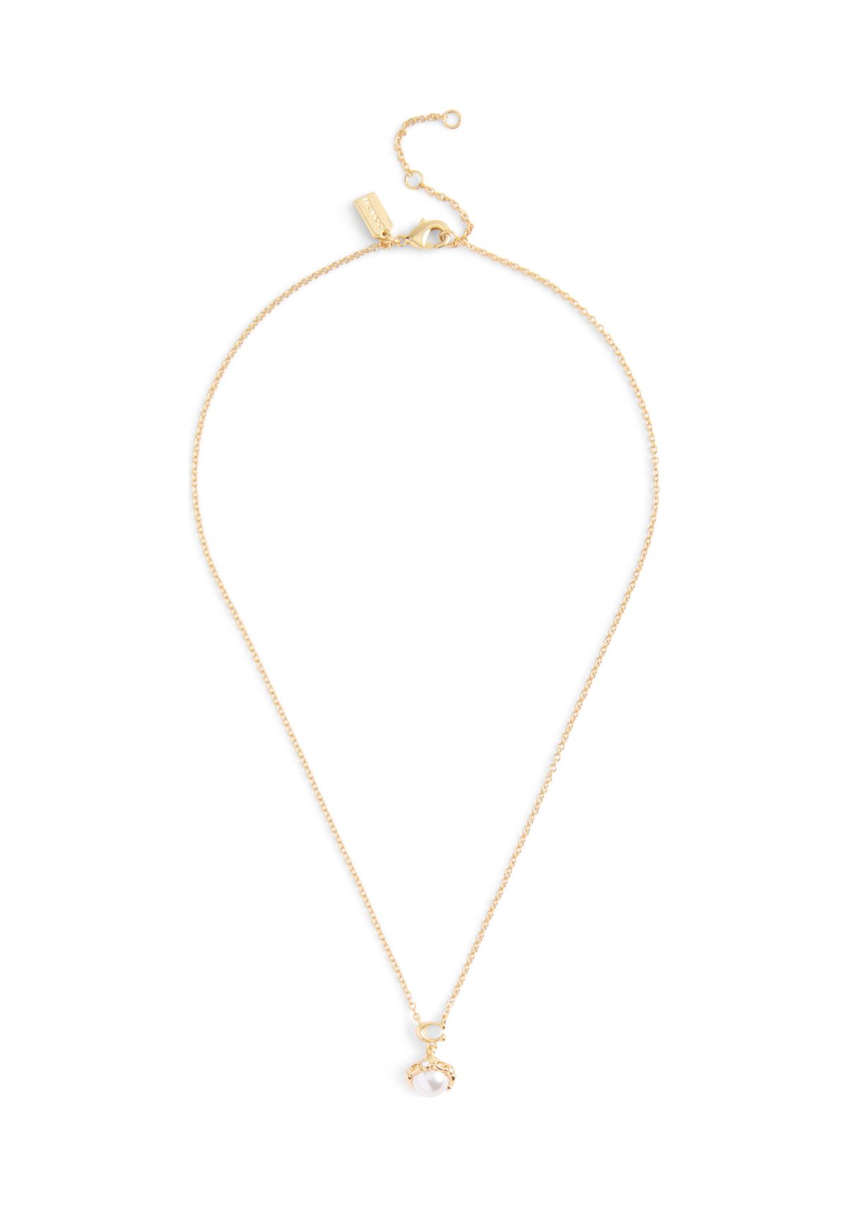 Signature Pearl Orb Pendant Necklace