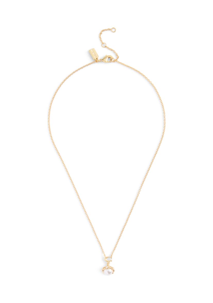 Signature Pearl Orb Pendant Necklace