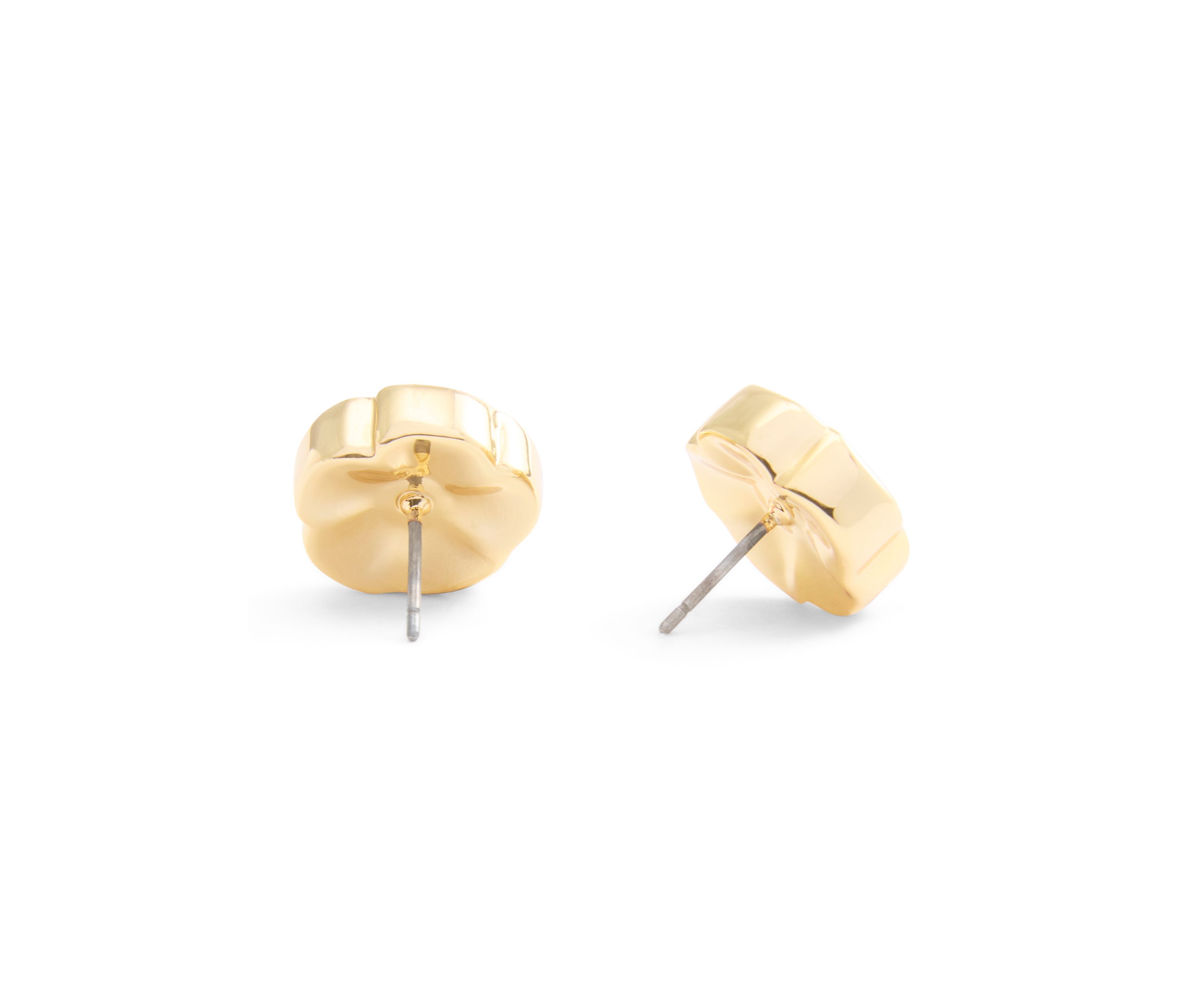 Signature Heritage Tea Rose Stud Earrings
