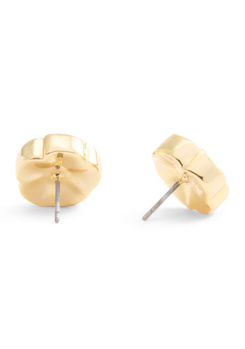 Signature Heritage Tea Rose Stud Earrings