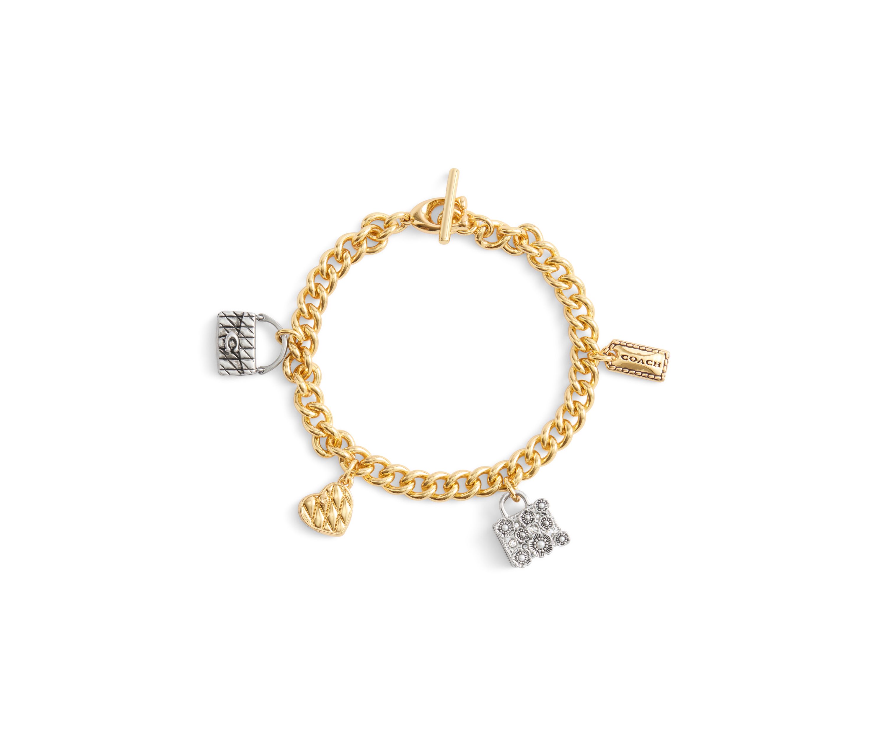 Signature Handbag Charm Bracelet