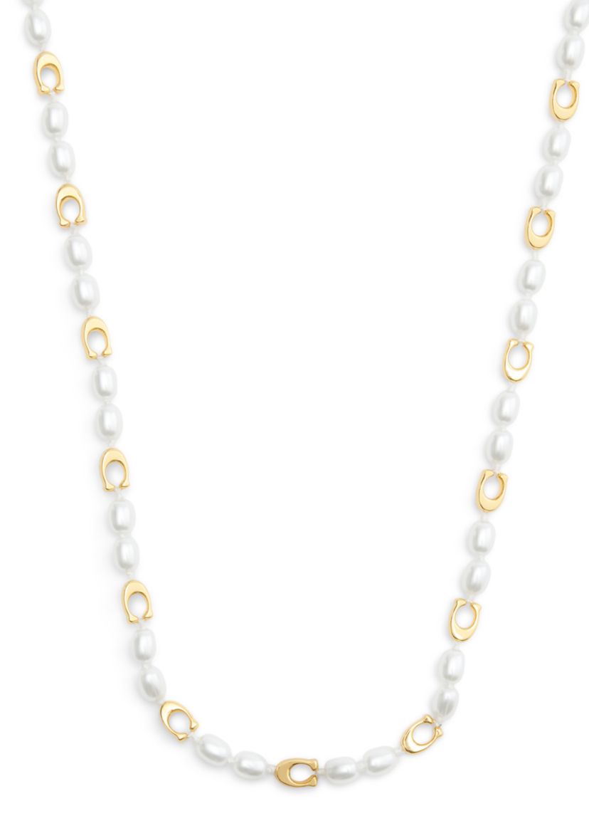 Signature Heritage Pearl Collar Necklace