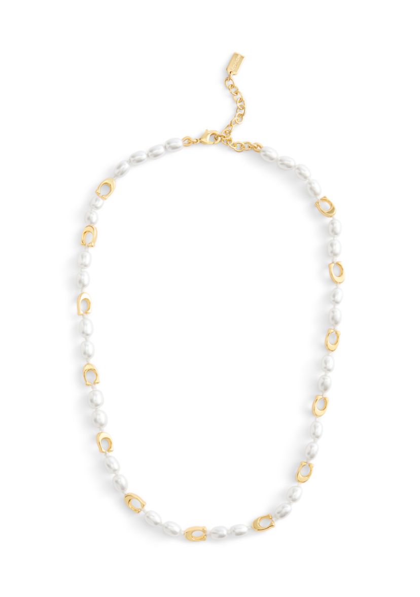 Signature Heritage Pearl Collar Necklace