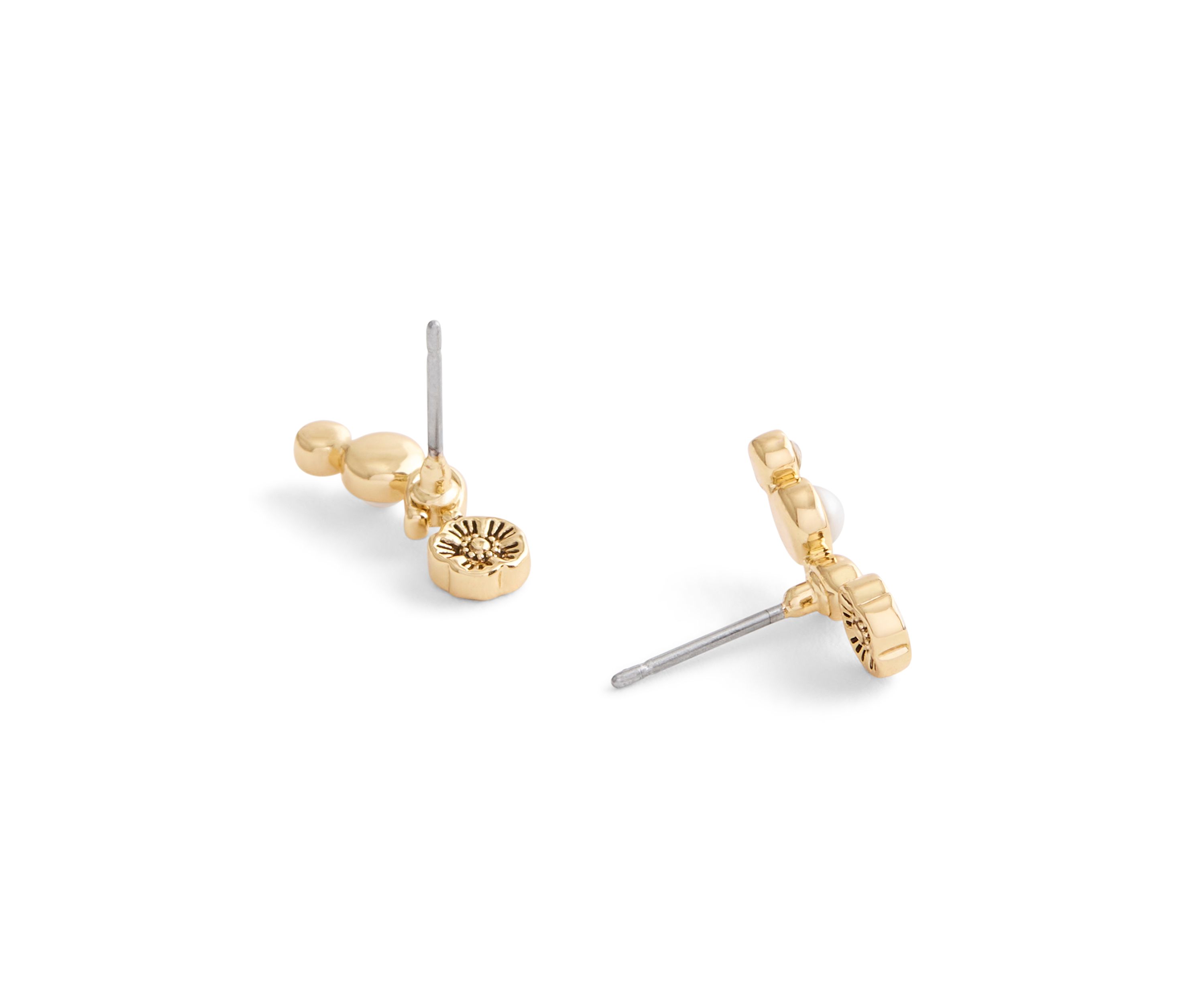 Signature Heritage Pearl Crawler Earrings