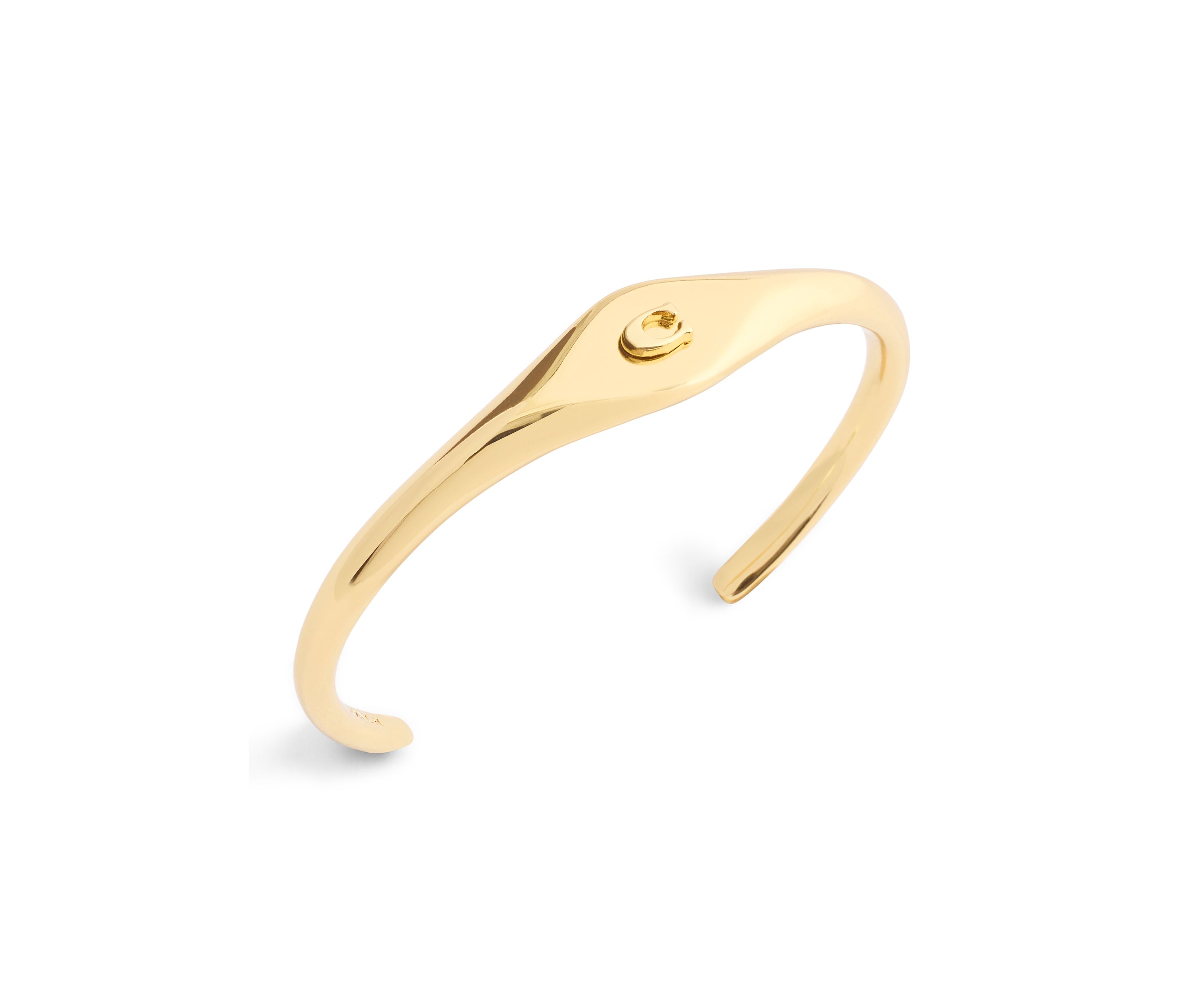 Signature Signet Cuff Bracelet