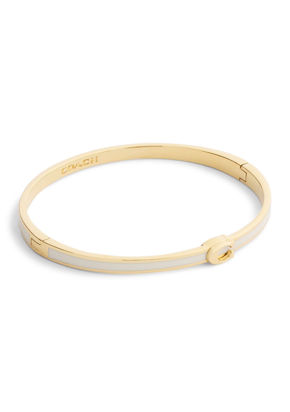 Signature C Enamel Bangle Bracelet