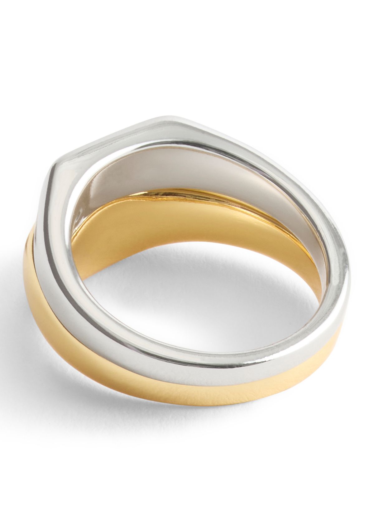 Signature Signet Duo Ring Set