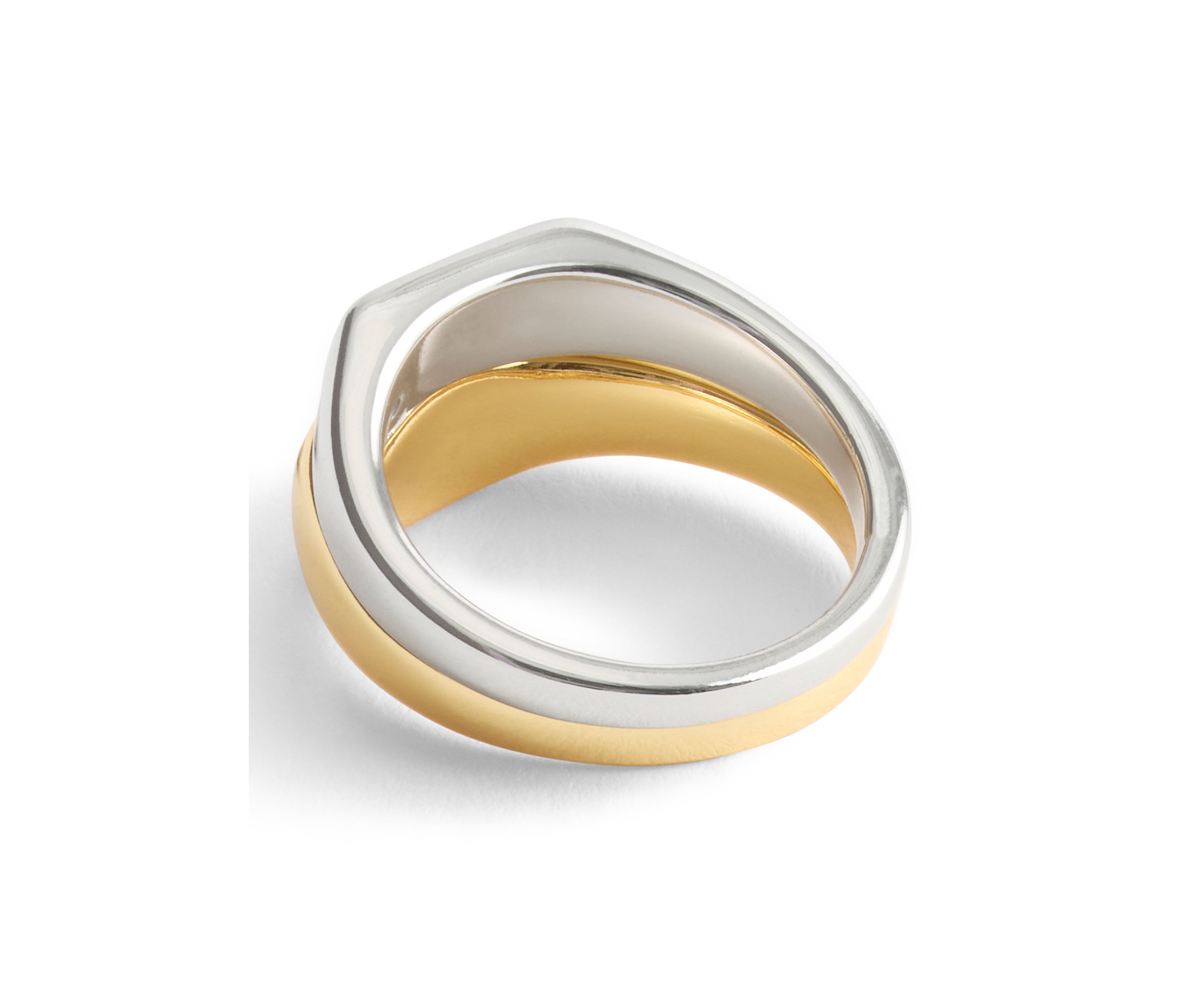 Signature Signet Duo Ring Set