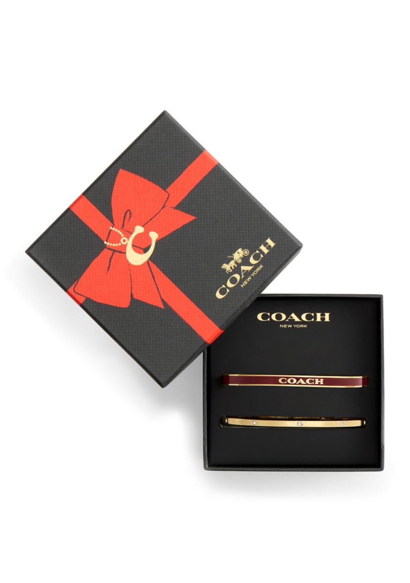 Signature Enamel Duo Bangle Bracelet Set