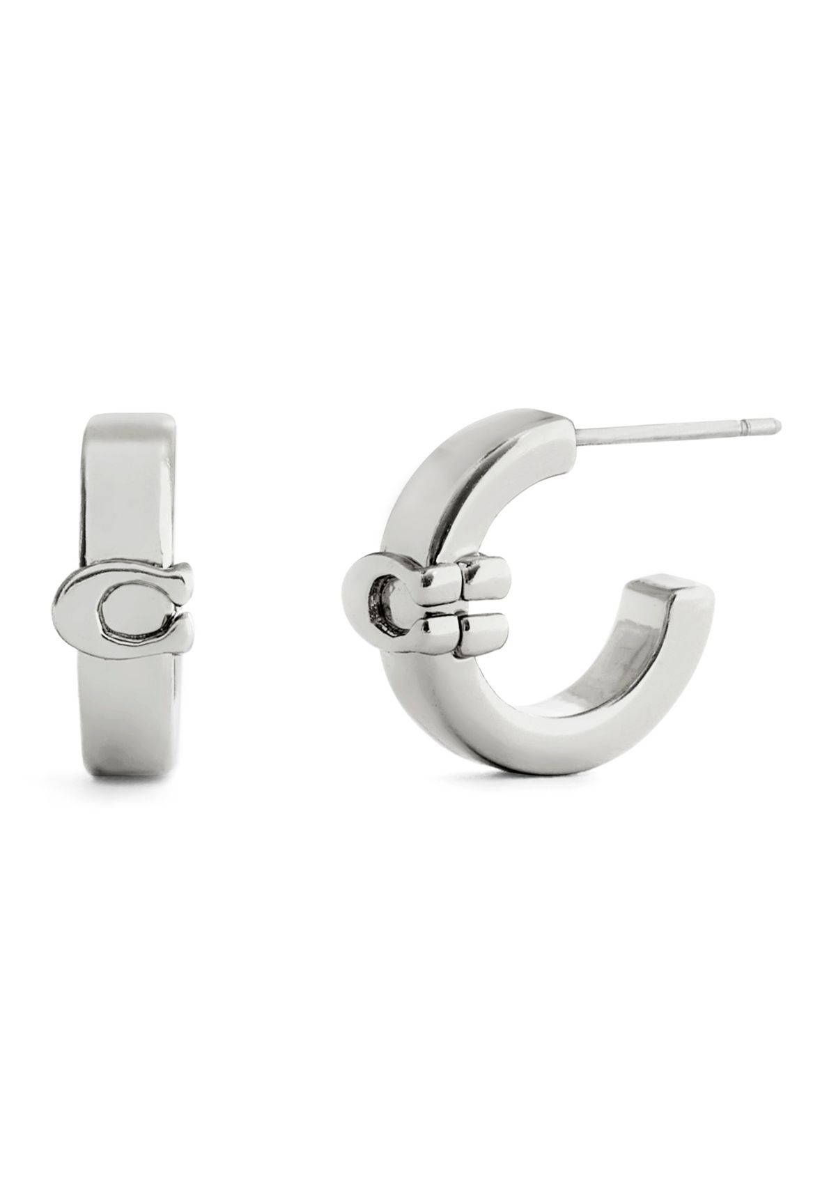 Signature C Huggie Earrings