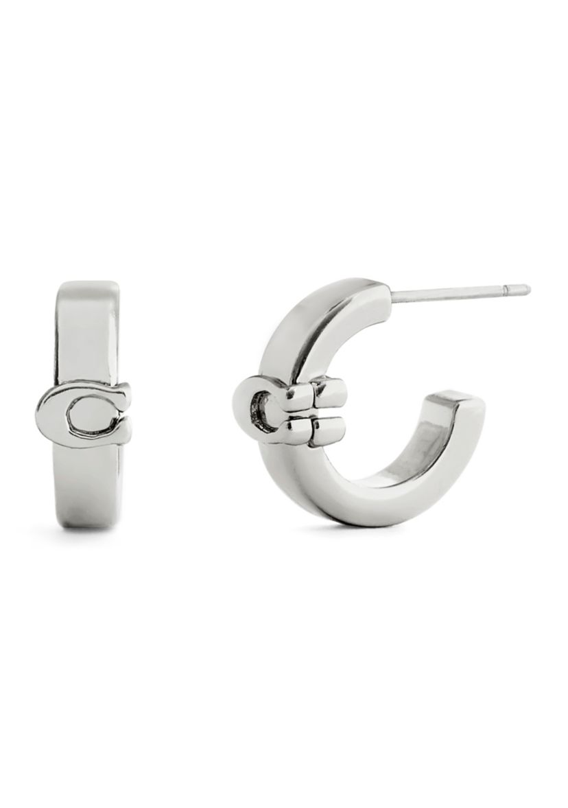 Signature C Huggie Earrings