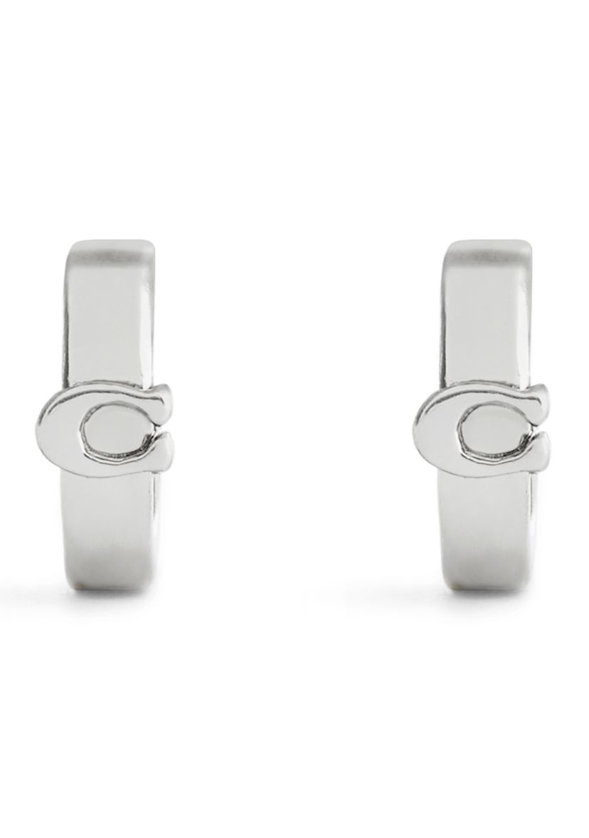 Signature C Huggie Earrings