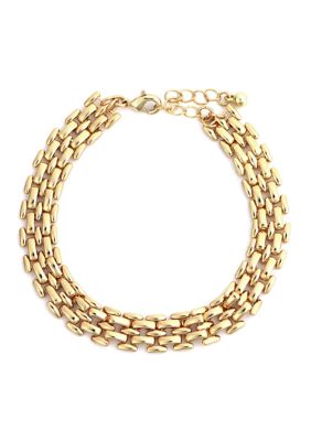 evie  emma Gold Watch Band Bracelet