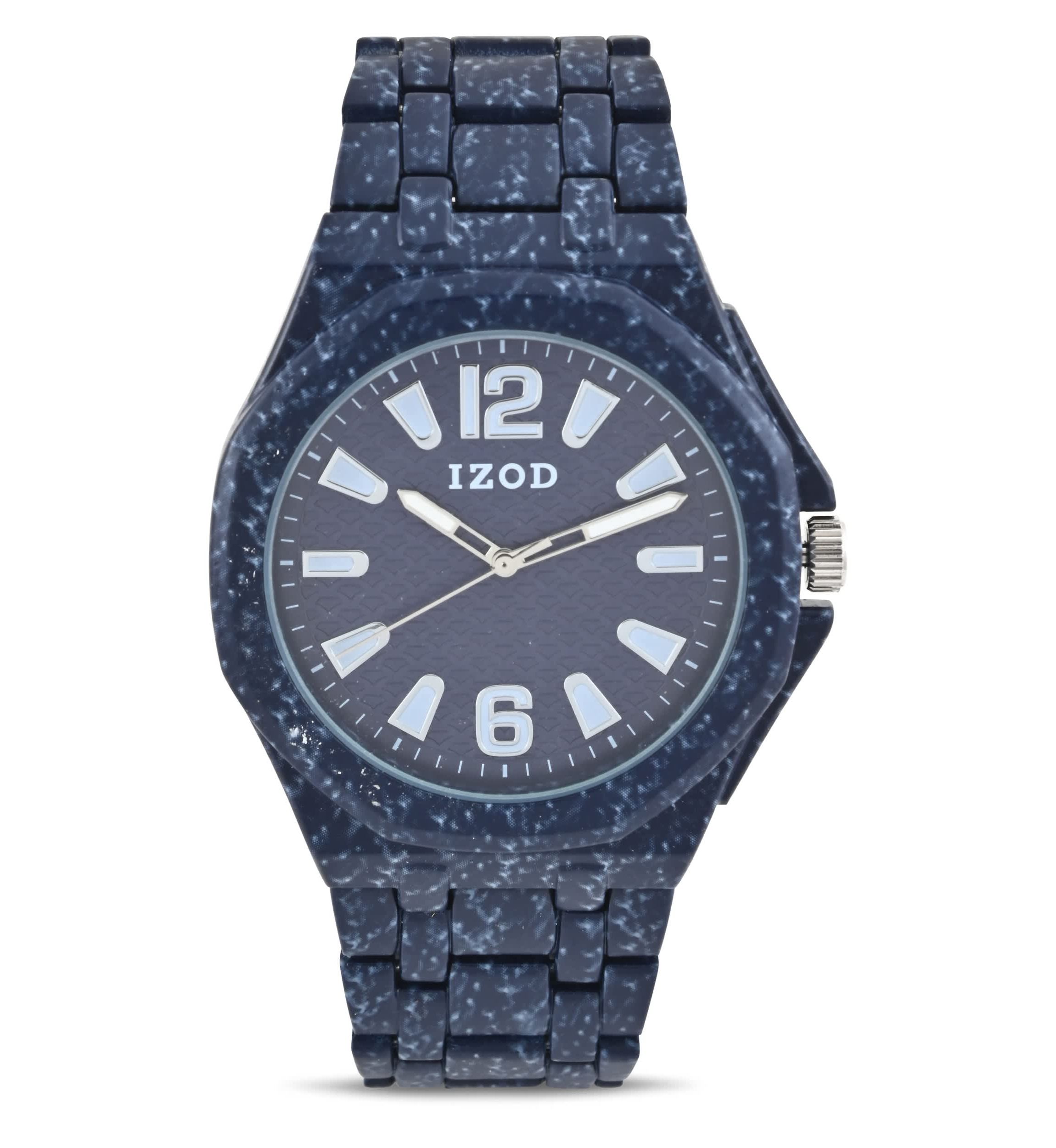 IZOD Adult Mens Analog Watch in Blue Model# IZO50025
