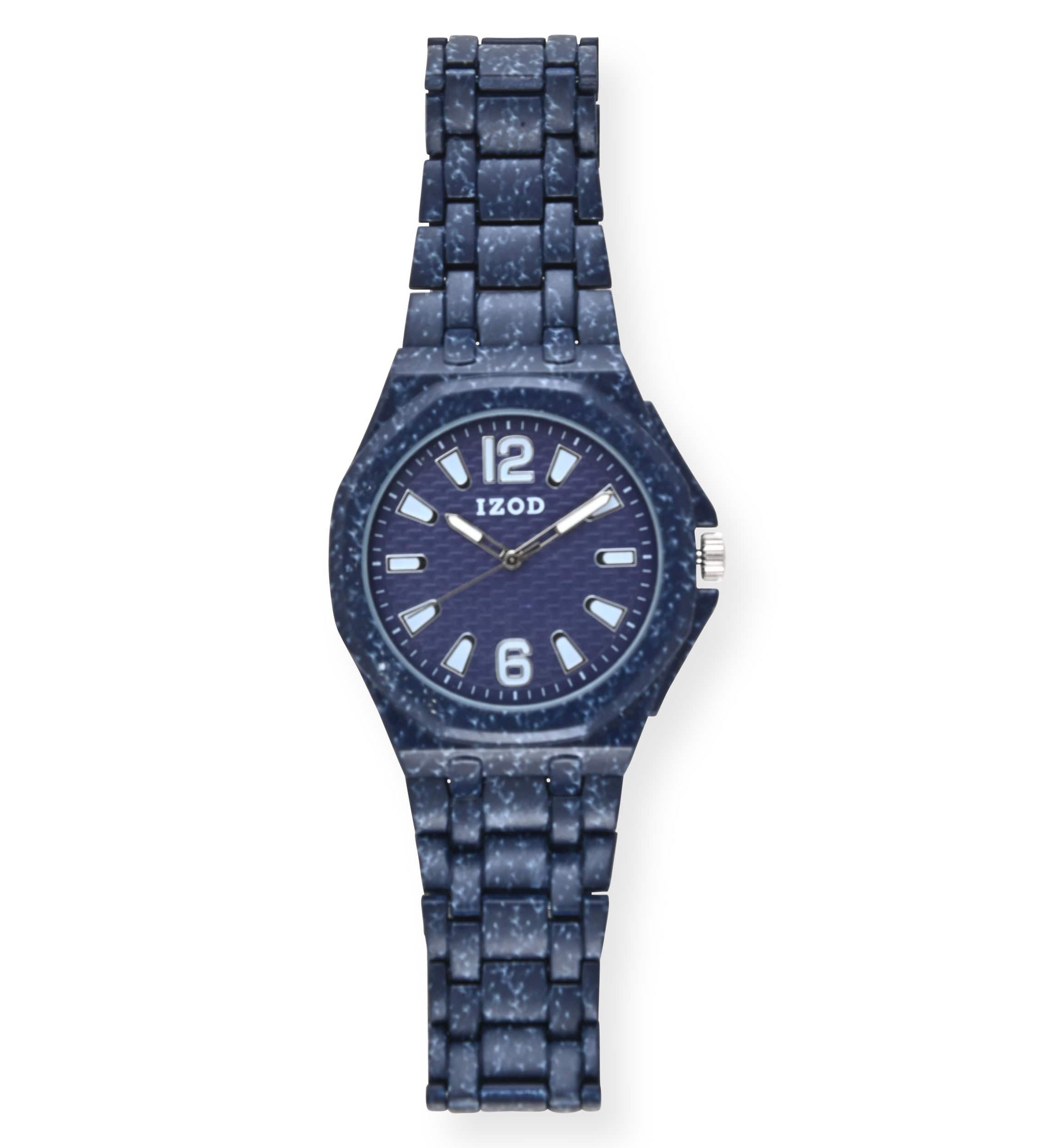 IZOD Adult Mens Analog Watch in Blue Model# IZO50025