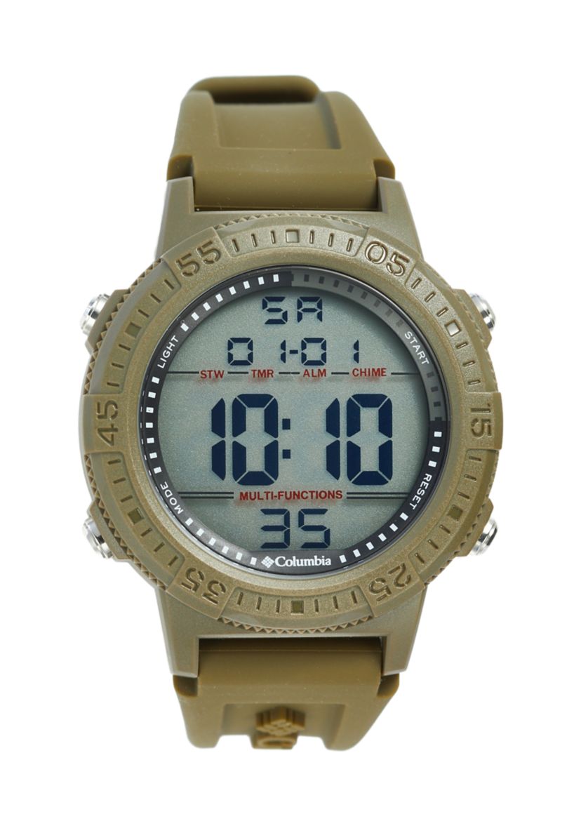 Stainless Steel Digital Watch